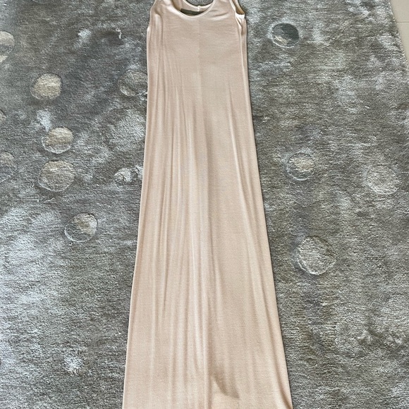 Enza Costa Silk Rib Tank MIDI Dress Sz XS - Picture 4 of 5
